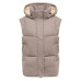 Пуховый жилет Бежевый