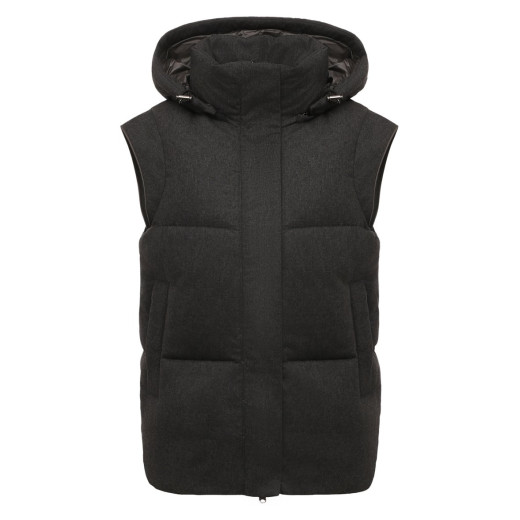 Пуховый жилет Черный