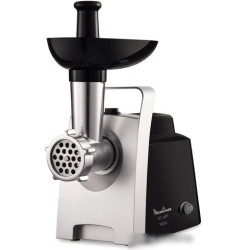 Мясорубка Moulinex ME108832 1400Вт черный/серебристый