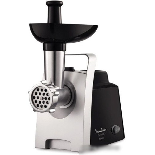 Мясорубка Moulinex ME108832 1400Вт черный/серебристый