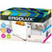 Тостер ERGOLUX ELX-ET02-C31 бело-серый двойной корпус, 220-240 В, 750 Вт