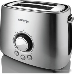 Тостер Gorenje T1000E 1000Вт серебристый/черный