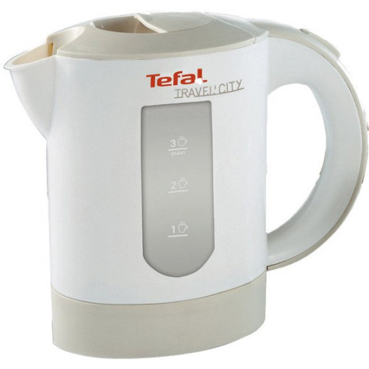 Чайник электрический Tefal KO120130 0.4л. 650Вт белый/черный