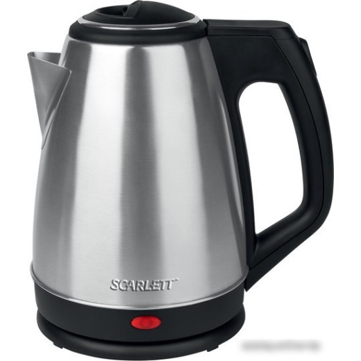 Чайник электрический Scarlett SC-EK21S25, 1,5л, 1350Вт, нержавеющая сталь