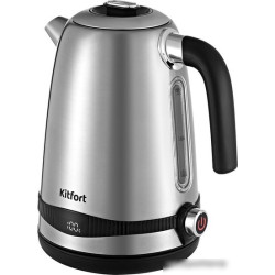 Чайник электрический Kitfort KT-6121-5 1.7л. 2200Вт серебристый (корпус: нержавеющая сталь/пластик)