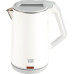 Чайник HOMESTAR HS-1036 (1,8 л) белый, двойной корпус