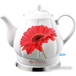 Чайник CENTEK CT-0062 супер белая керамика