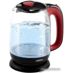 Чайник CENTEK CT-0034 стекло черный