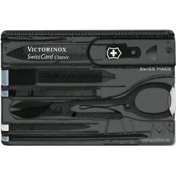 Швейцарская карта VICTORINOX SwissCard Onyx 0.7133.T3, черный