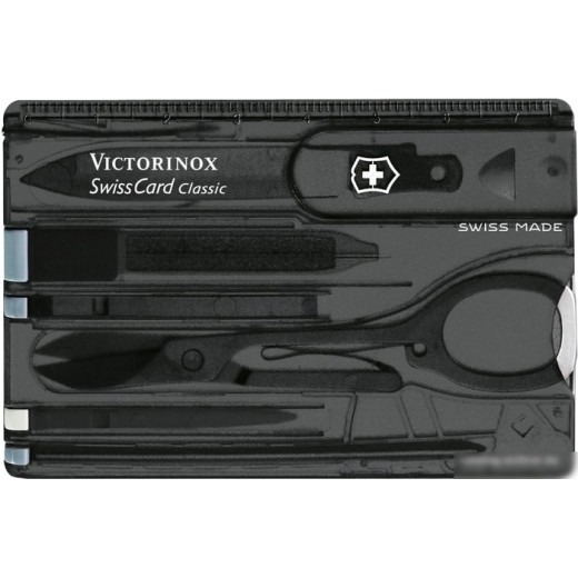 Швейцарская карта VICTORINOX SwissCard Onyx 0.7133.T3, черный