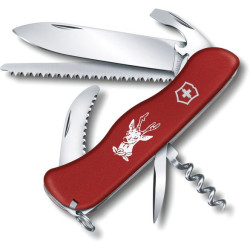 Нож перочинный Victorinox HUNTER (0.8573) 111мм 12функций красный