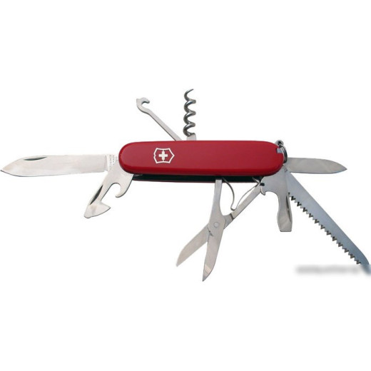 Нож перочинный Victorinox Huntsman (1.3713) 91мм 15функций красный карт.коробка