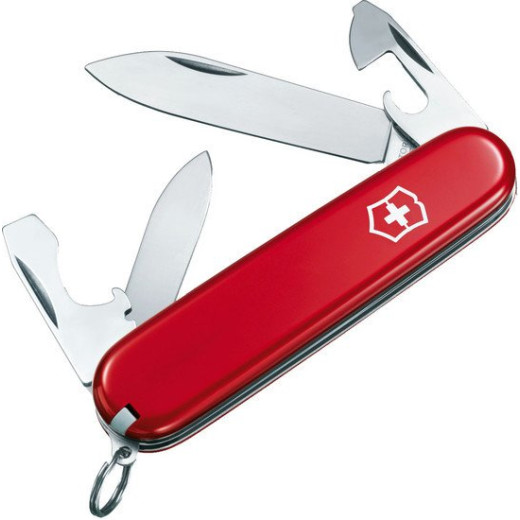 Нож перочинный Victorinox Recruit (0.2503) 84мм 10функций красный карт.коробка