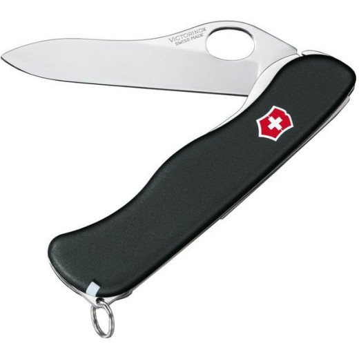 Нож перочинный Victorinox Sentinel One Hand (0.8416.M3) 111мм 5функций черный карт.коробка