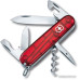 Нож перочинный Victorinox Spartan (1.3603.T) 91мм 12функций красный полупрозначный карт.коробка