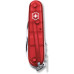 Нож перочинный Victorinox Spartan (1.3603.T) 91мм 12функций красный полупрозначный карт.коробка