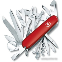 Нож перочинный Victorinox SwissChamp (1.6795) 91мм 33функций красный карт.коробка