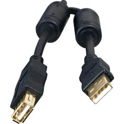 Удлинитель USB 2.0 A-->A 3м 5bites 2 фильтра <UC5011-030A>