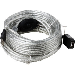 Удлинитель USB 2.0 A-->A 15м AOpen <ACU823-15M>