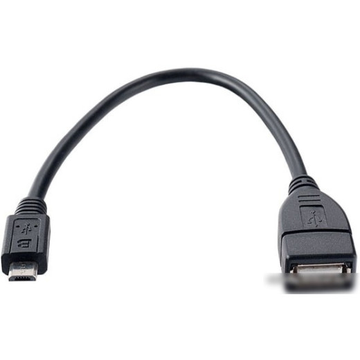 Кабель PERFEO U4202 USB2.0 A розетка - MICRO USB вилка (OTG) 0.2 м