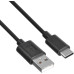 Кабель Buro BHP USB-C 1M USB (m)-USB Type-C (m) 1м черный