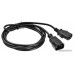 Кабель-удлинитель питания Buro IEC320-C13/IEC320-C14 1.8м