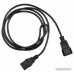 Кабель-удлинитель питания Buro IEC320-C13/IEC320-C14 1.8м