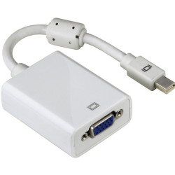 Адаптер V eo Hama VGA HD15 (f)/mini DisplayPort (m) 0.1м (00053247)