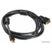 Кабель Buro HDMI-19M-DVI-D-3m 24M/19M 3м позолоченные контакты ферритовые кольца