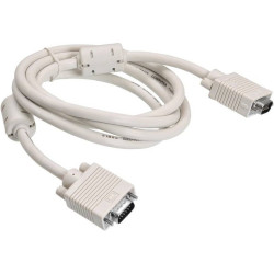 Кабель VGA Buro CAB016S-10M VGA HD15 (m)/VGA HD15 (m) 10м феррит.кольца