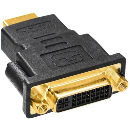 Переходник DVI Buro DVI (f)/HDMI (m) (HDMI-19M-DVI-D(F)-ADPT)