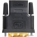 Адаптер Buro HDMI-19FDVID-M_ADPT HDMI-19M(F)/DVI-D(M) с позол. конт.