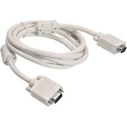 Кабель VGA Buro CAB016S-06 VGA HD15 (m)/VGA HD15 (m) 1.8м феррит.кольца