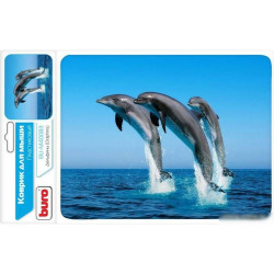 Коврик для мыши Buro BU-M40083 рисунок/дельфины