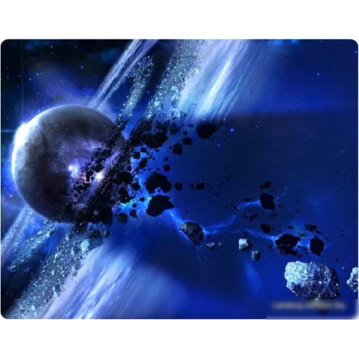 Коврик для мыши Buro BU-R51761 рисунок/астероиды