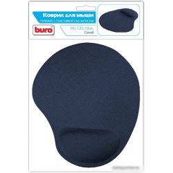 Коврик для мыши Buro BU-GEL синий