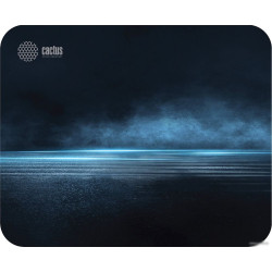 Коврик для мыши Cactus Dark Sea черный 220x180x2мм