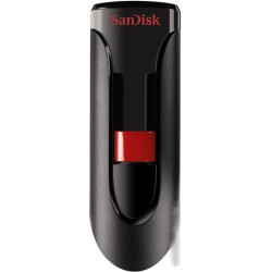 Флеш Диск Sandisk 128Gb Cruzer Gl e SDCZ600-128G-G35 USB3.0 черный/красный