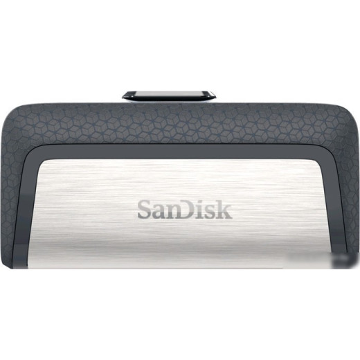 Флеш Диск Sandisk 128Gb Ultra Dual SDDDC2-128G-G46 USB3.0 серый/узор
