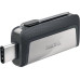 Флеш Диск Sandisk 128Gb Ultra Dual SDDDC2-128G-G46 USB3.0 серый/узор