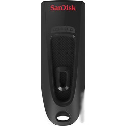 Память SanDisk Ultra 128GB, USB 3.0 Flash Drive, черный
