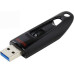 Память SanDisk Ultra 128GB, USB 3.0 Flash Drive, черный