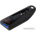 Память SanDisk Ultra 128GB, USB 3.0 Flash Drive, черный