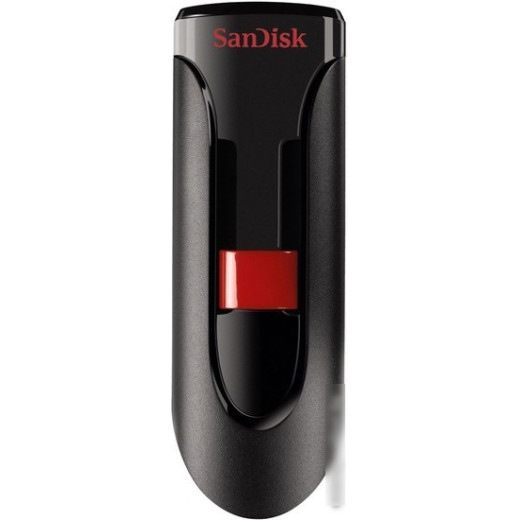 Флеш Диск Sandisk 256Gb Cruzer Gl e SDCZ600-256G-G35 USB3.0 черный/красный