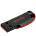 Память SanDisk Cruzer Blade  32GB, USB 2.0 Flash Drive, красный, черный