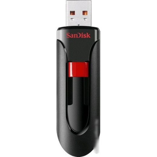 Флеш Диск Sandisk 64Gb Cruzer Gl e SDCZ600-064G-G35 USB3.0 черный