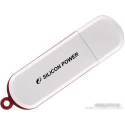 Память SiliconPower Luxmini 320 32GB, USB2.0 Flash Drive, белый