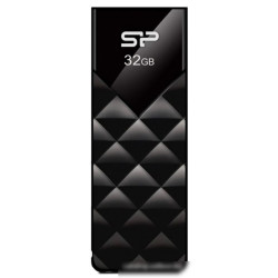 Флеш Диск Silicon Power 32Gb Ultima U03 SP032GBUF2U03V1K USB2.0 черный