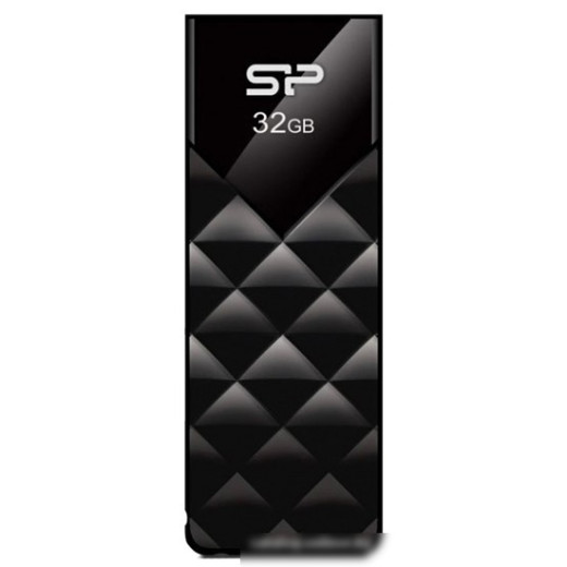 Флеш Диск Silicon Power 32Gb Ultima U03 SP032GBUF2U03V1K USB2.0 черный