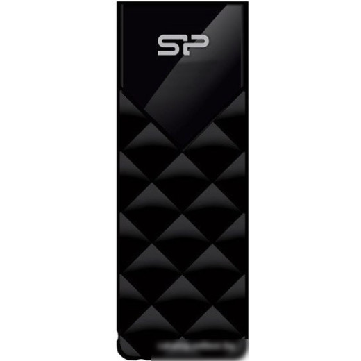 Флеш Диск Silicon Power 64Gb Ultima U03 SP064GBUF2U03V1K USB2.0 черный